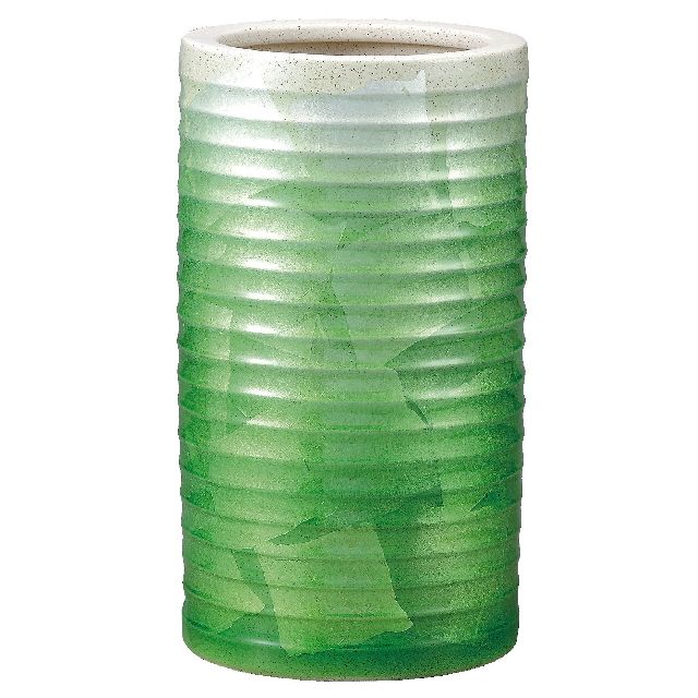 九谷焼高級ギフト ご贈答品 御祝い 九谷焼14号傘立 銀彩