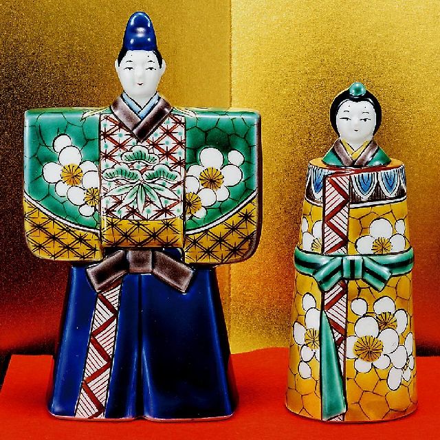 九谷焼 雛人形 美品 | signalstationpizza.com
