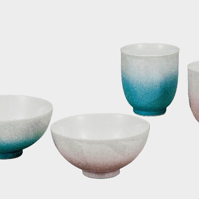 九谷焼ギフト ご贈答品 御祝い 九谷焼睦揃 銀彩