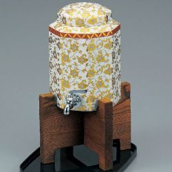 【送料無料】九谷焼ギフト ご贈答品 御祝い 九谷焼焼酎サーバー 白粒鉄仙