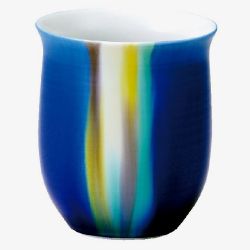 九谷焼ギフト ご贈答品 御祝い 九谷焼湯呑 釉彩 博峰窯