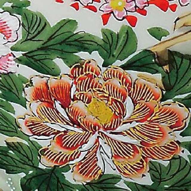 九谷焼 花瓶 陶器 本金鳳凰 錦生作 : ZAZU&CO. - 通販 - Yahoo