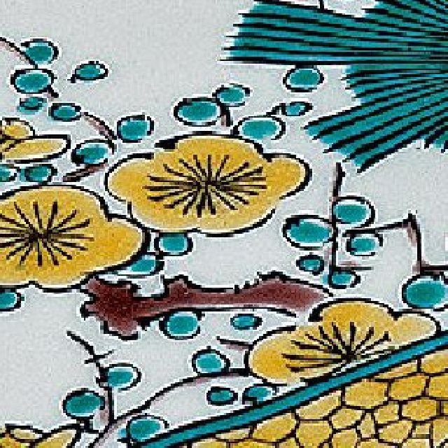 期間限定特価！　★未使用品/展示品★　 九谷焼　盛皿 / ポピー 期間限定特価！ ☆未使用品/展示品☆ 九谷焼 盛皿 / ポピー 2025年