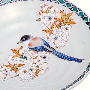 九谷焼　大皿　紫陽花　鳥 九谷焼・花鳥銘々皿2枚セット - メルカリ