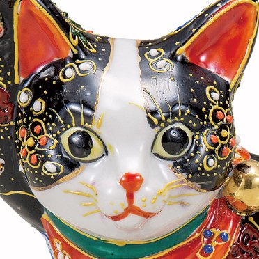 招き猫✨ひまわり✨️黒猫✨オルゴナイト うれしかっ 