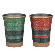 九谷焼ギフト ご贈答品 御祝い 九谷焼ペアフリーカップ 金唐草