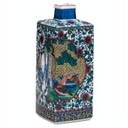 贈り物、ご贈答品に豪華で気品漂う九谷焼の花瓶 【九谷焼販売の