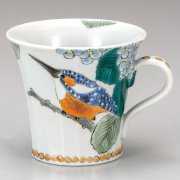 九谷焼ギフト ご贈答品 御祝い 九谷焼マグカップ 川蝉 福田良則