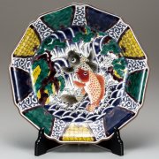 贈り物、ご贈答品に気品漂う九谷焼の飾皿 【九谷焼販売のうつわの五彩庵】