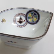 九谷焼アウトレット50％OFF!! 九谷焼5.8号小鉢 古九谷丸紋 三浦晃禎