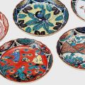 九谷焼ギフト ご贈答品 御祝い 九谷焼4.5号皿揃 時代絵