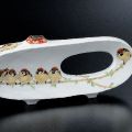 九谷焼作家 ギフト ご贈答品 御祝い九谷焼11.5号扁壷 群雀図 中村陶志人