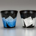 九谷焼ギフト ご贈答品 御祝い 九谷焼ペア焼酎カップ 銀彩
