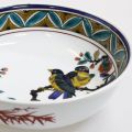 九谷焼アウトレット50％OFF!! 九谷焼6.6号鉢 古九谷花鳥 太田俊英
