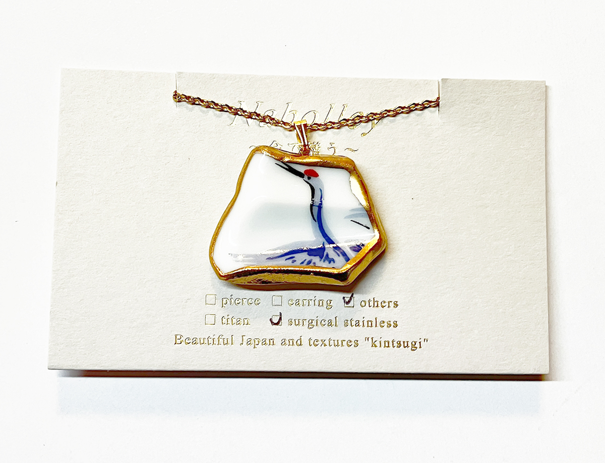 陶片アクセサリー　ネックレス