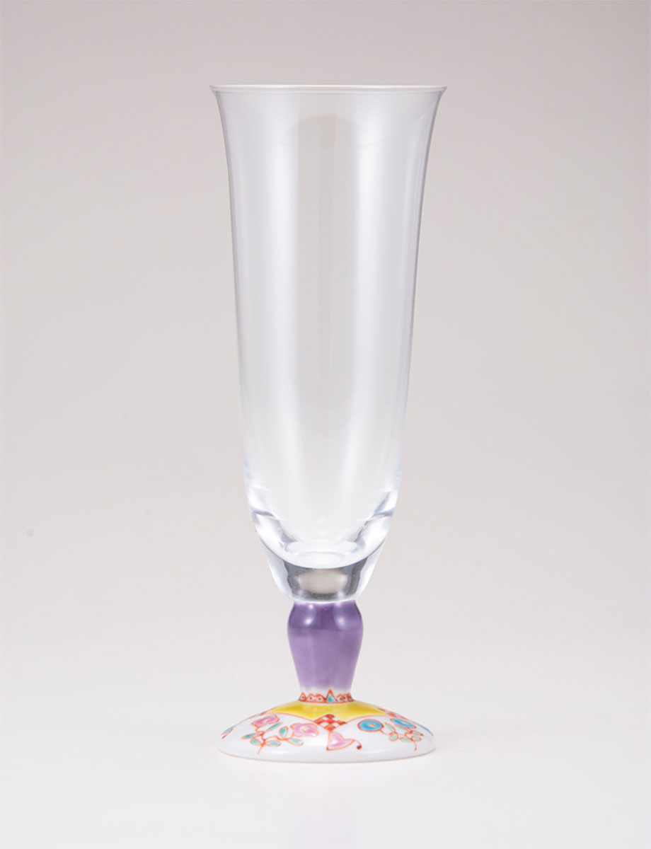 麦酒グラス　フラワーハウス