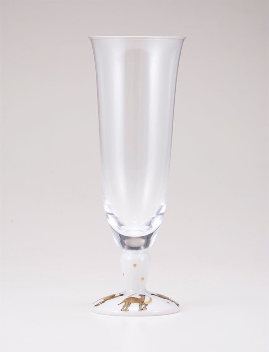 麦酒グラス　月夜のらくだ