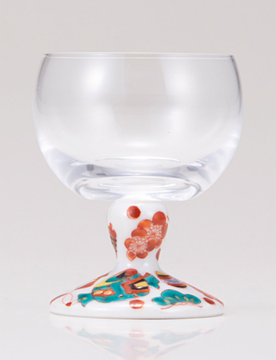 馬上グラス　宝尽くし