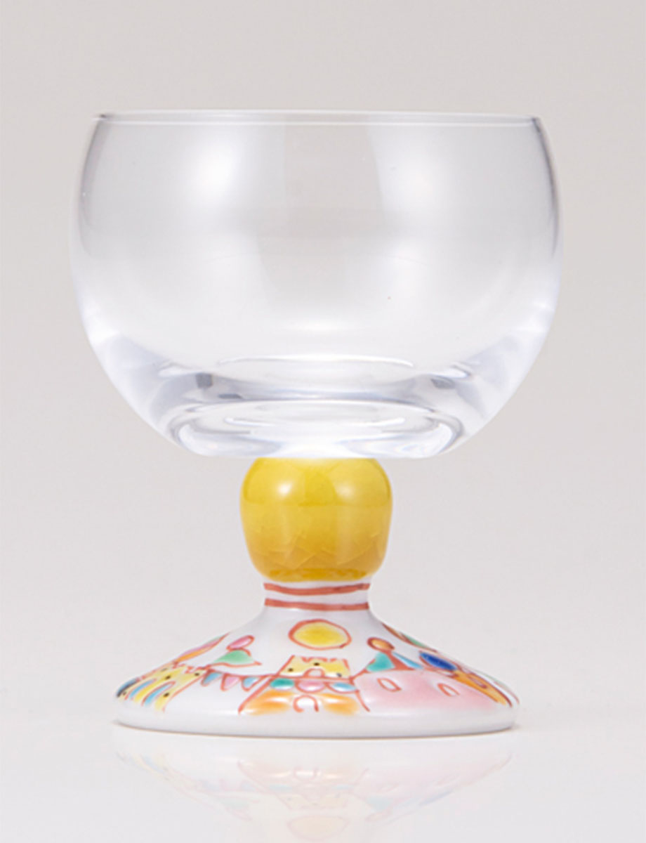 馬上グラス　街の広場