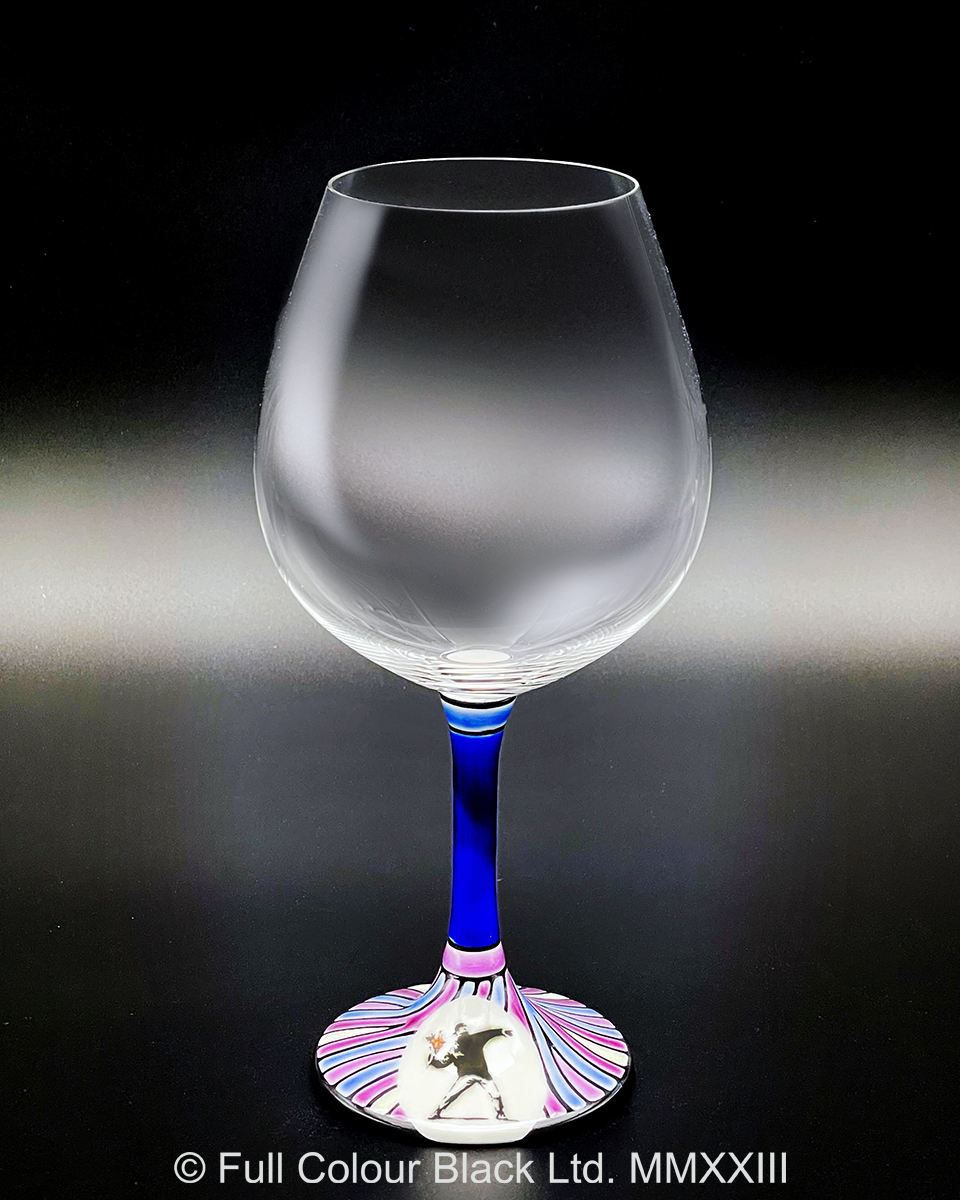 鏑木BOグラス／Banksy's Flower Bomber／糠川孝之・画　カラーライン