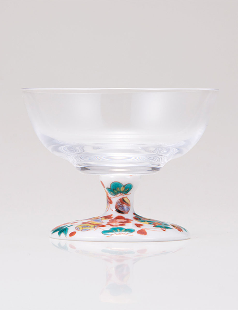 デザートグラス・中　宝尽くし