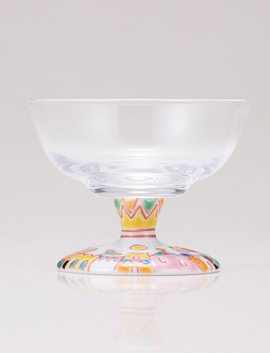 デザートグラス・中　街の広場