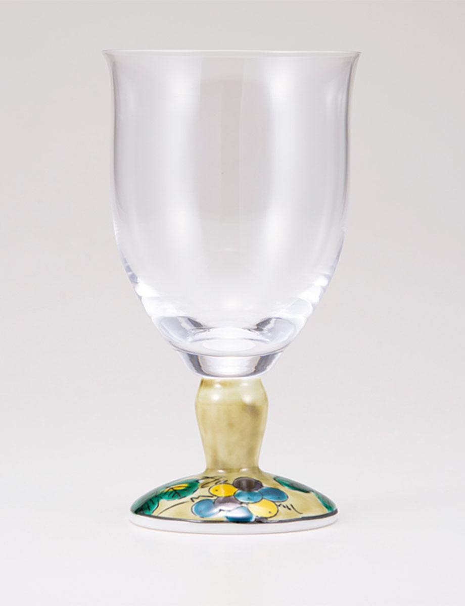 フリーグラス・大　ぶどう　アメ釉