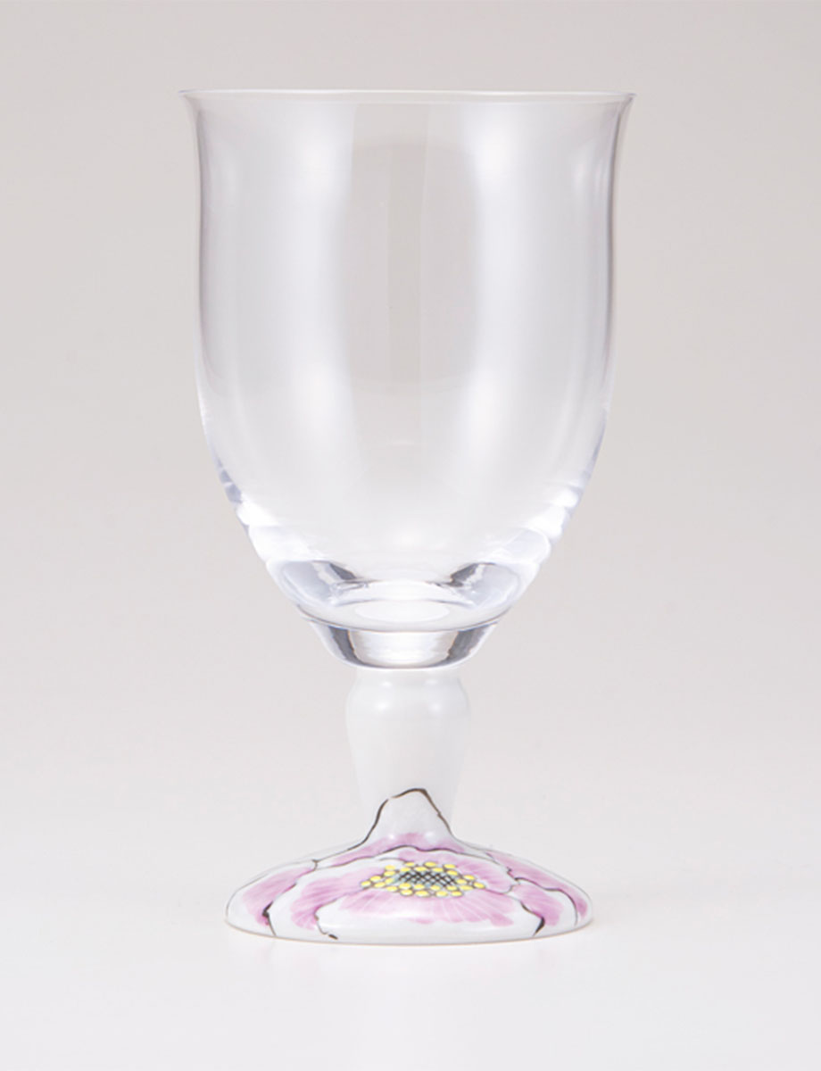 フリーグラス・大　富貴文　ピンク