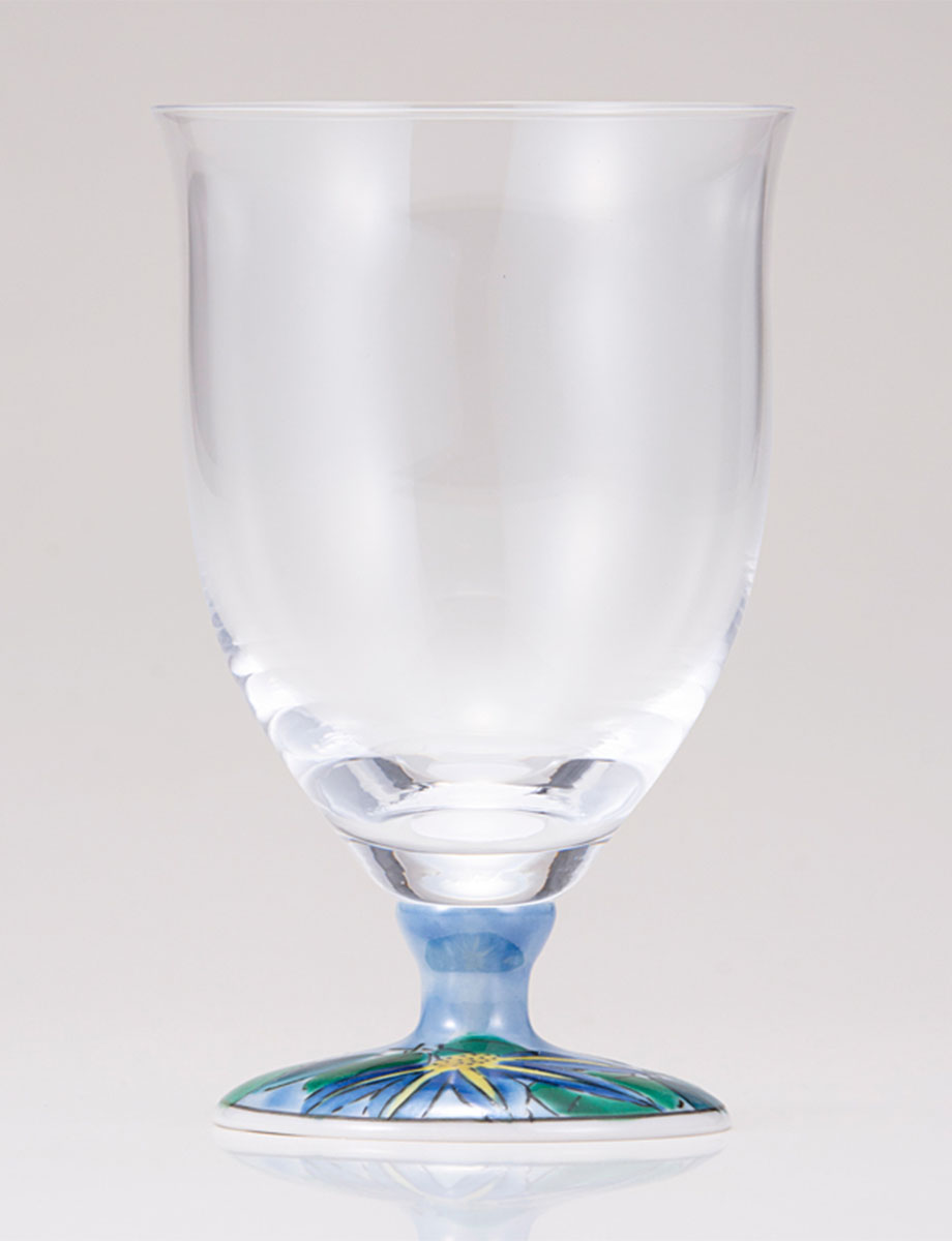 フリーグラス・中　鉄仙　ブルー