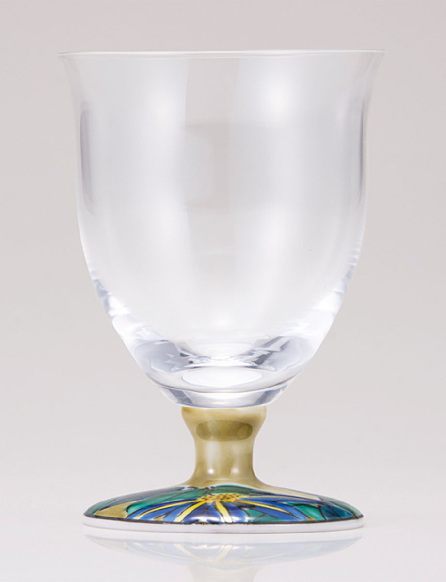 フリーグラス・小　鉄仙　アメ釉