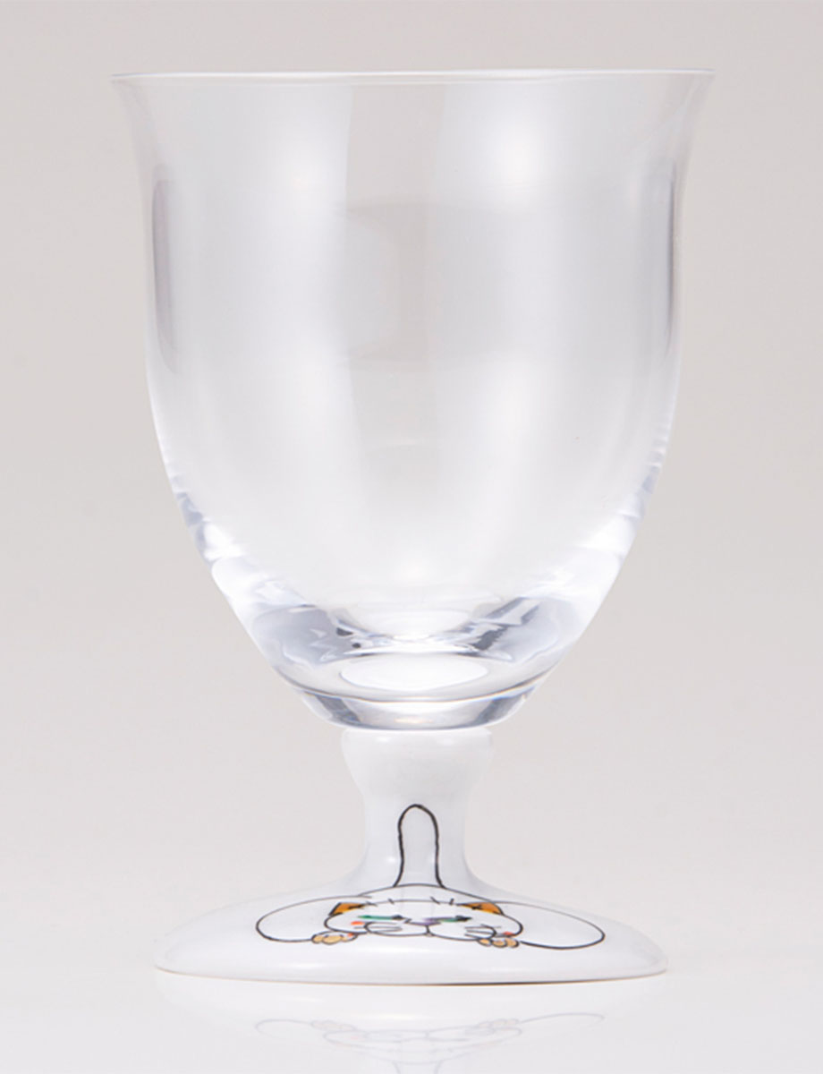 フリーグラス・小　ネコの休日