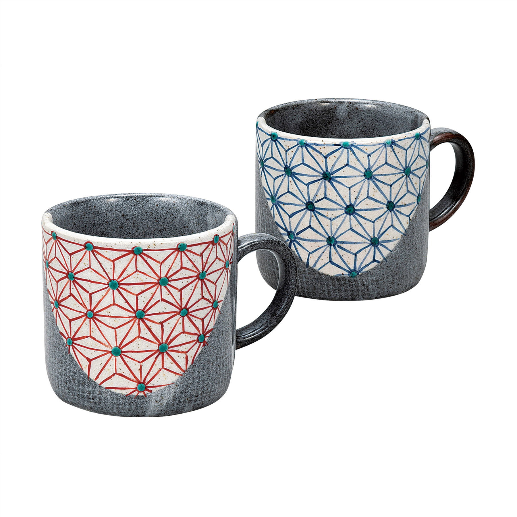 ペアマグカップ・麻文