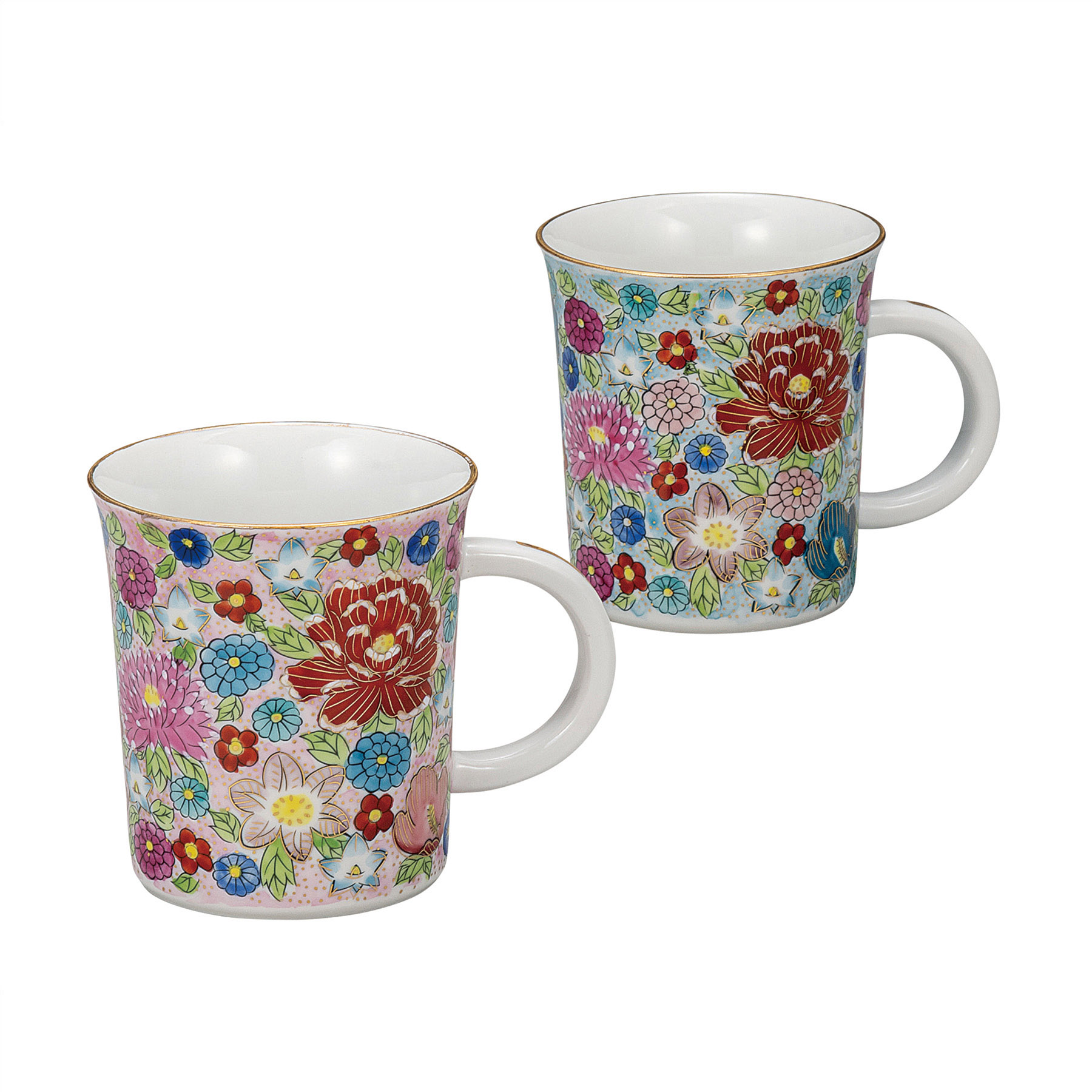 ペアマグカップ・本金花詰