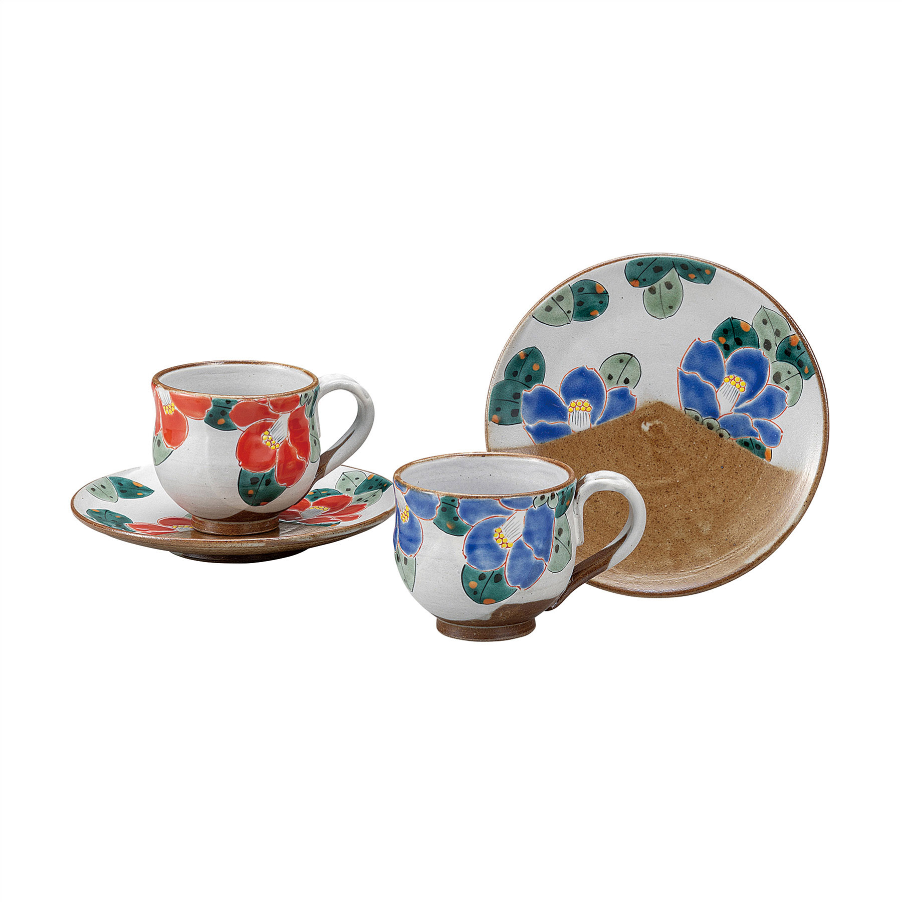 ペアコーヒー・二色椿