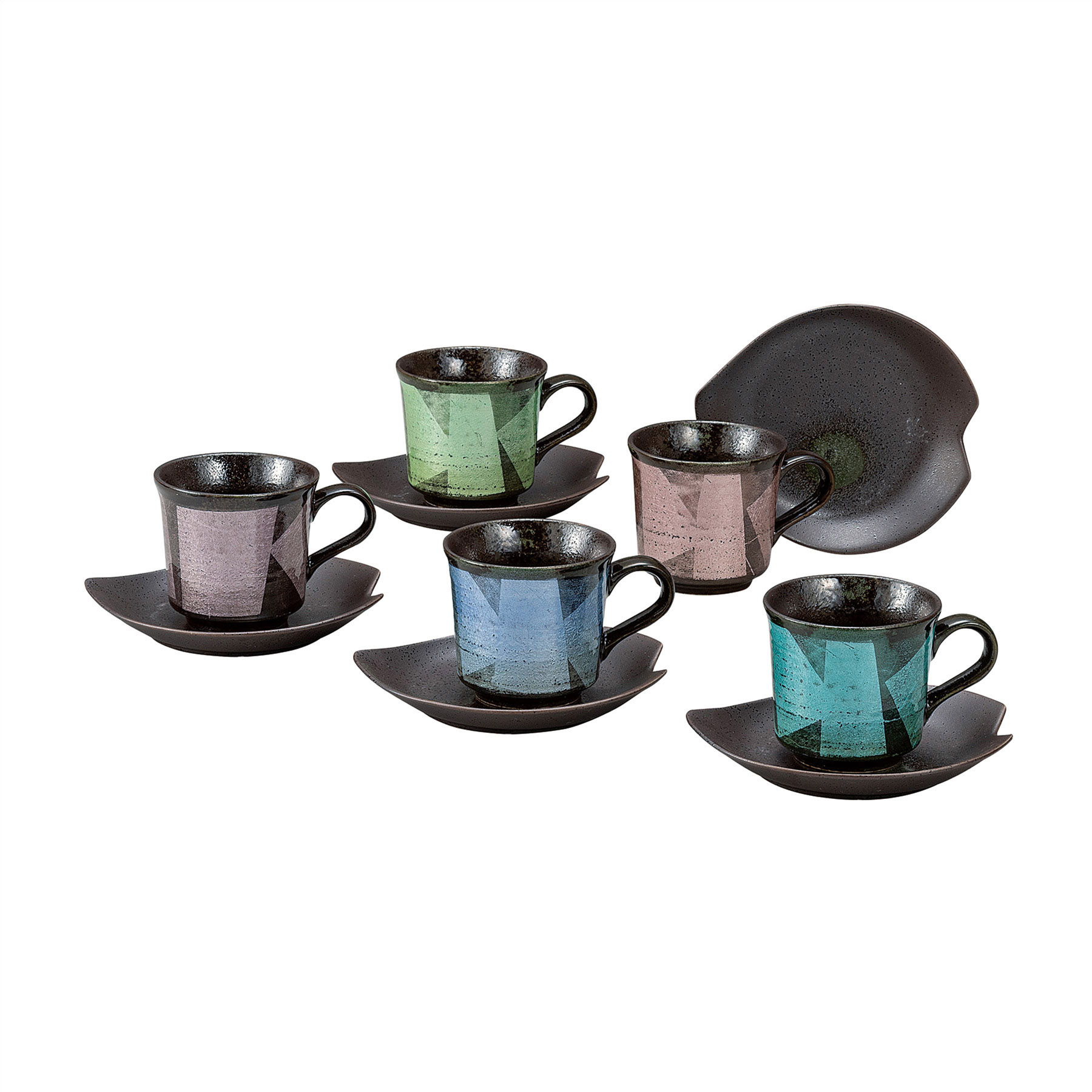 コーヒーセット・銀彩