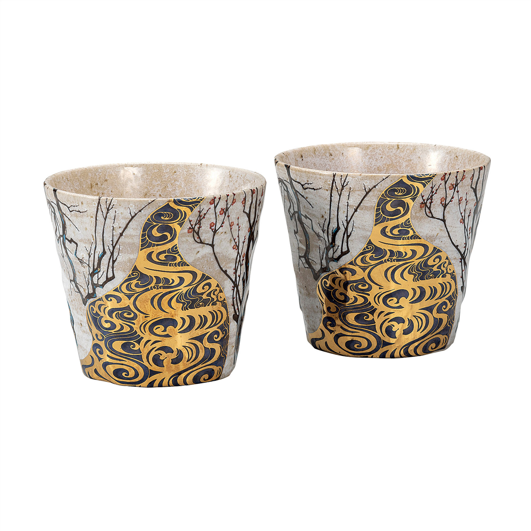 ペア焼酎カップ・光琳梅