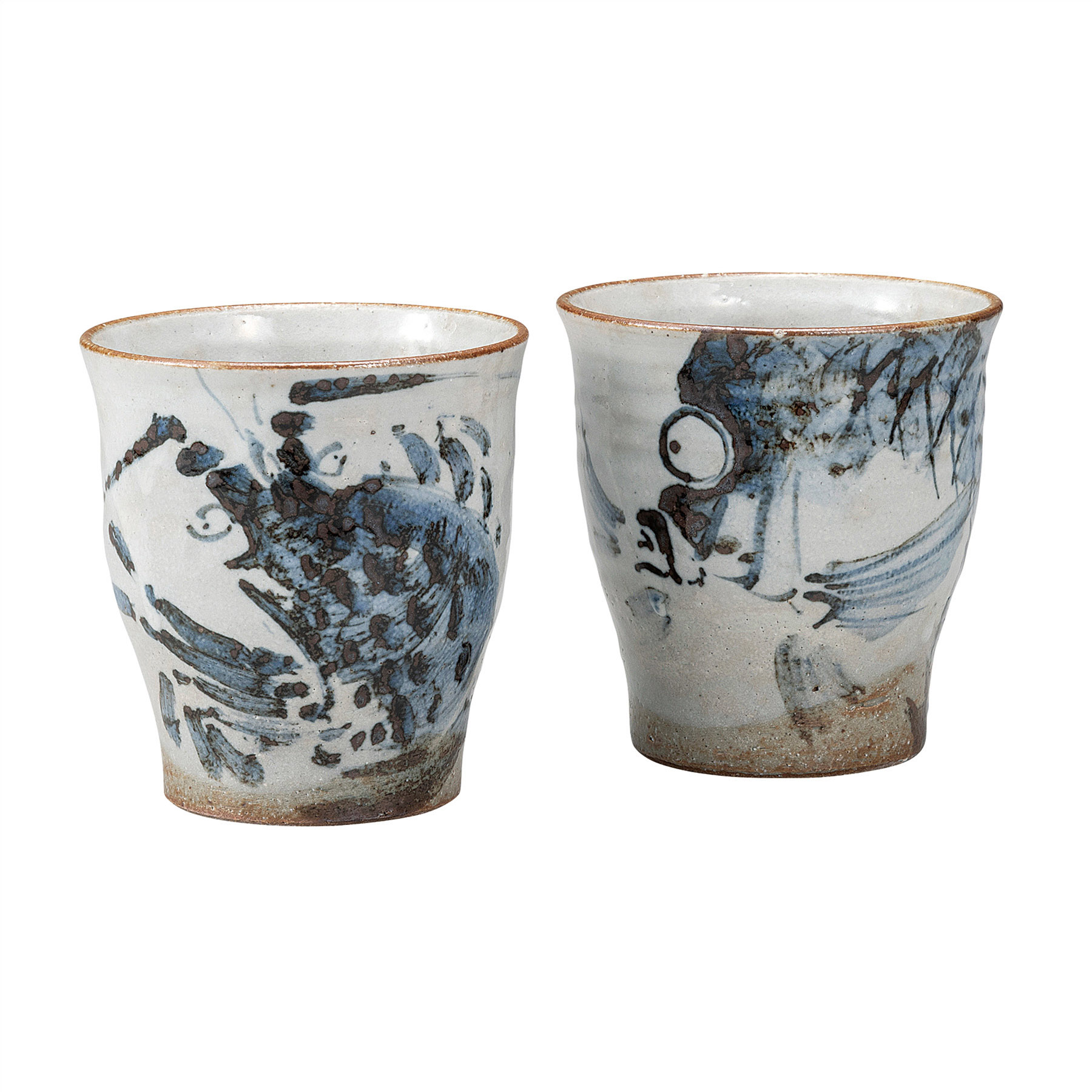 ペア焼酎カップ・海老／鯛