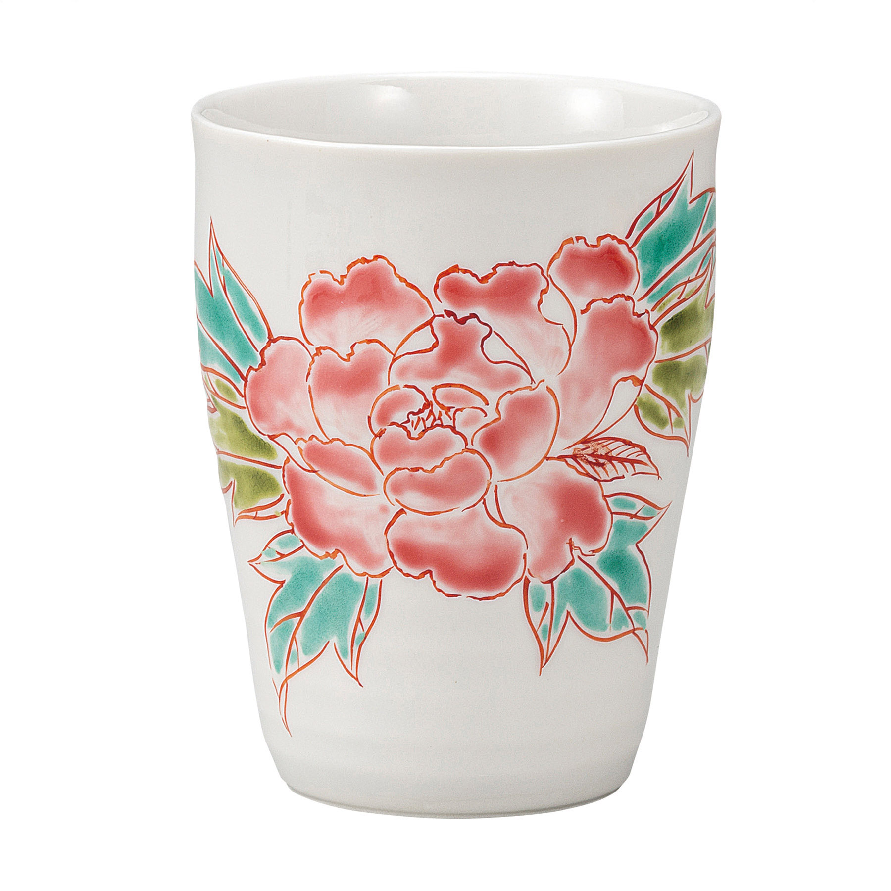 フリーカップ・牡丹