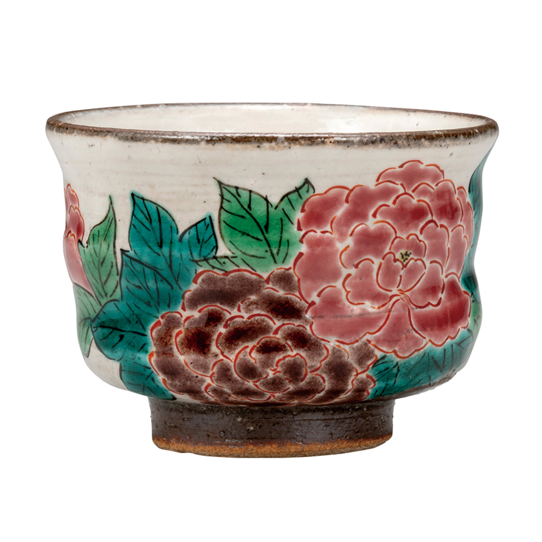 ぐい呑・ぼたん