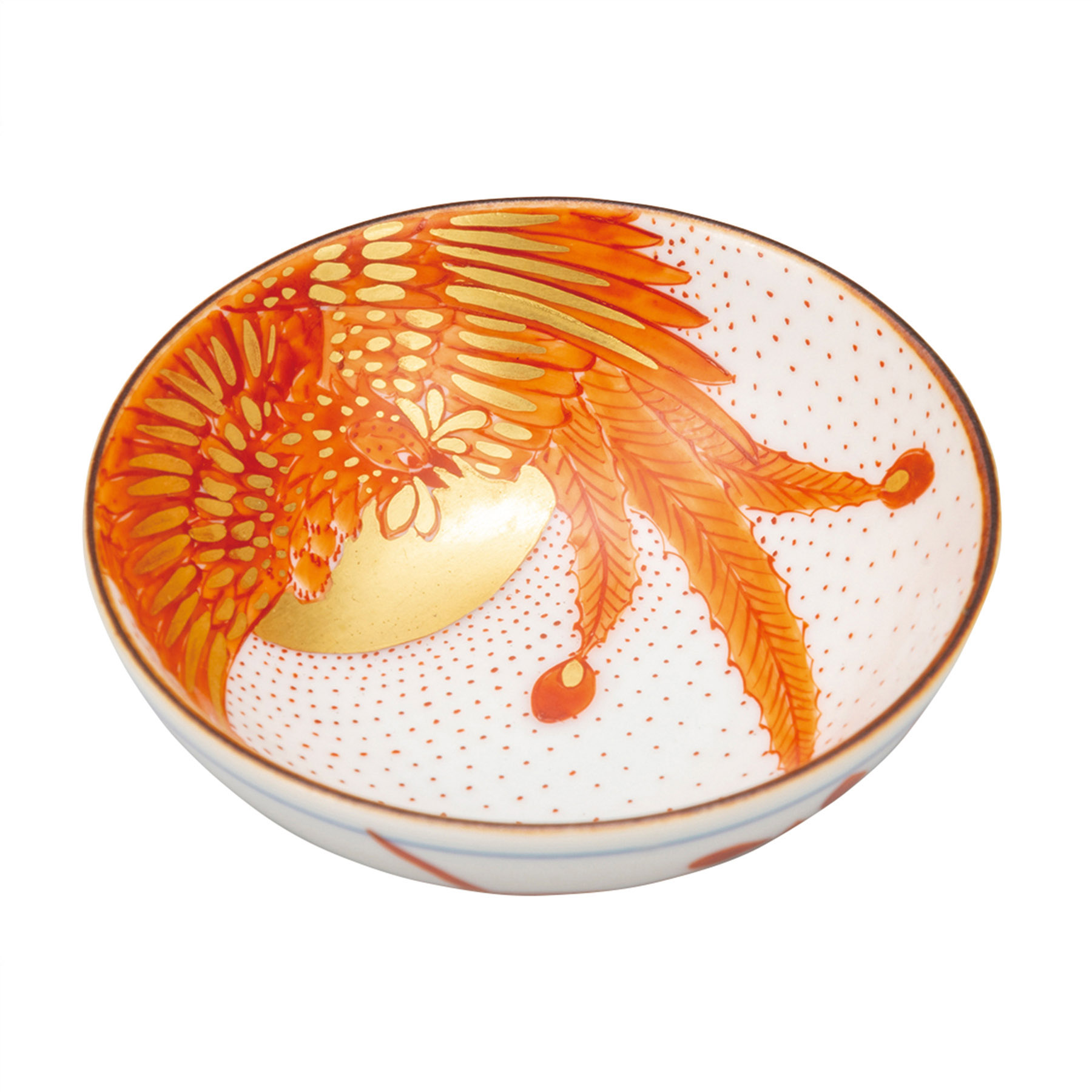 平盃・赤絵鳳凰