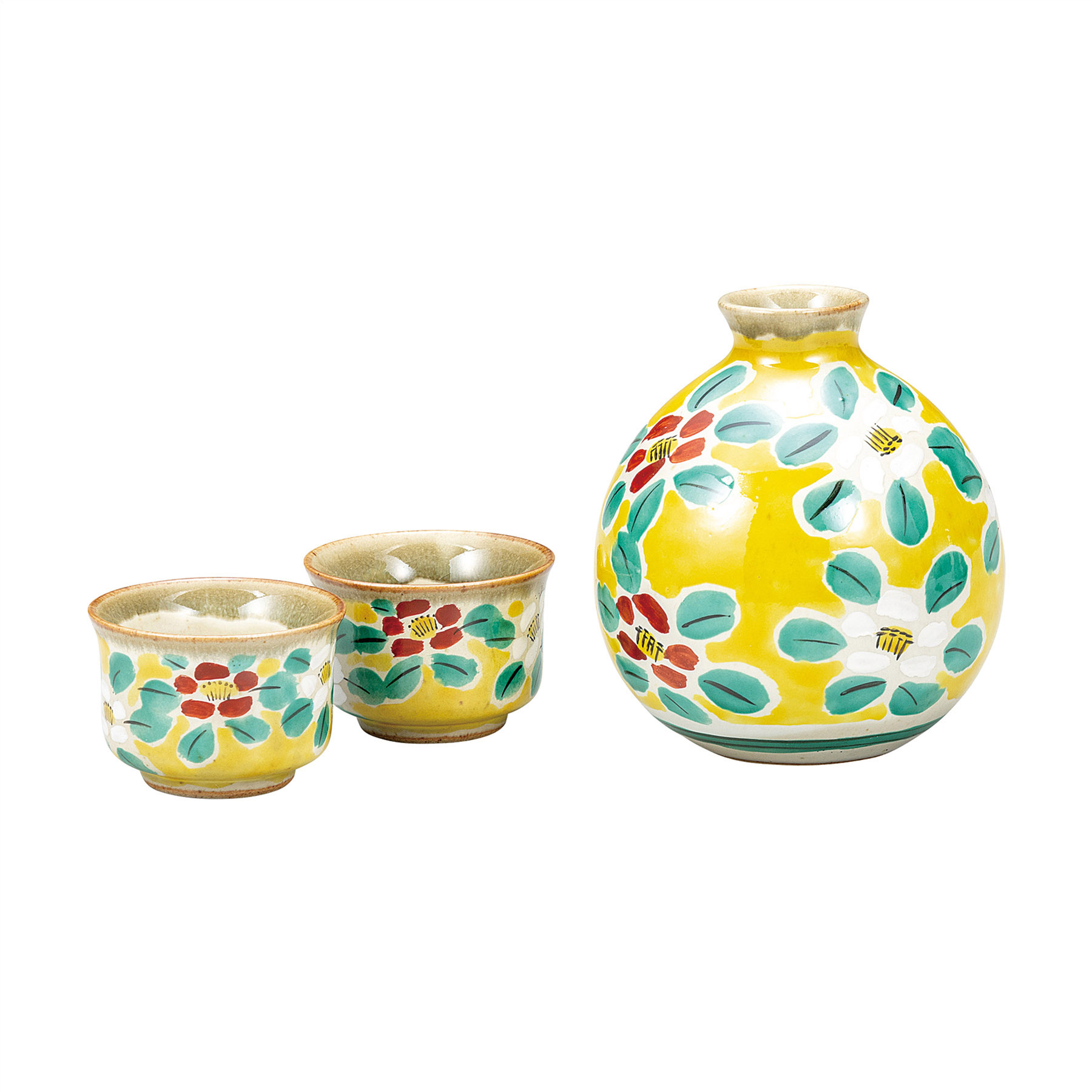 晩酌揃・吉田屋花文