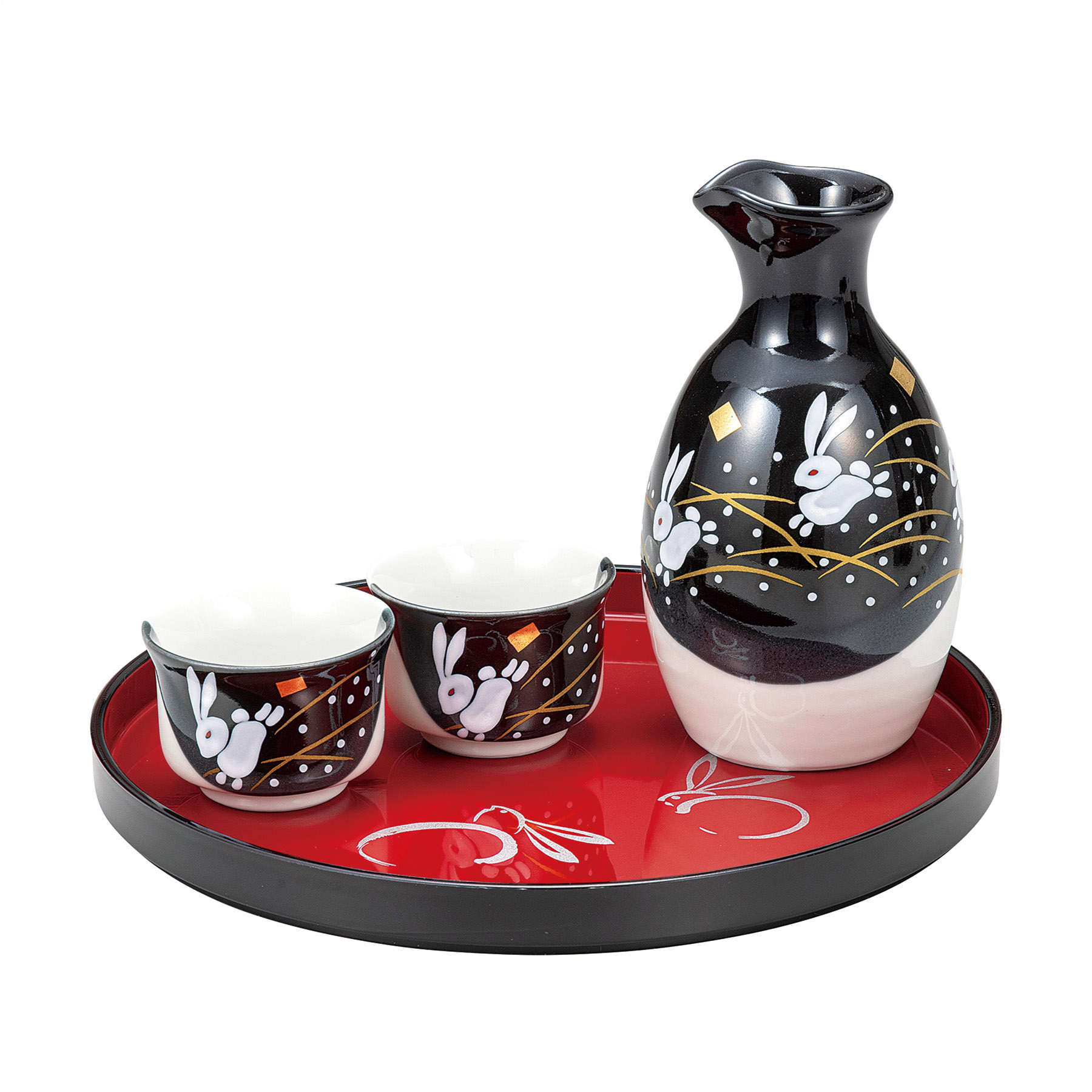 晩酌揃・はねうさぎ（盆付）