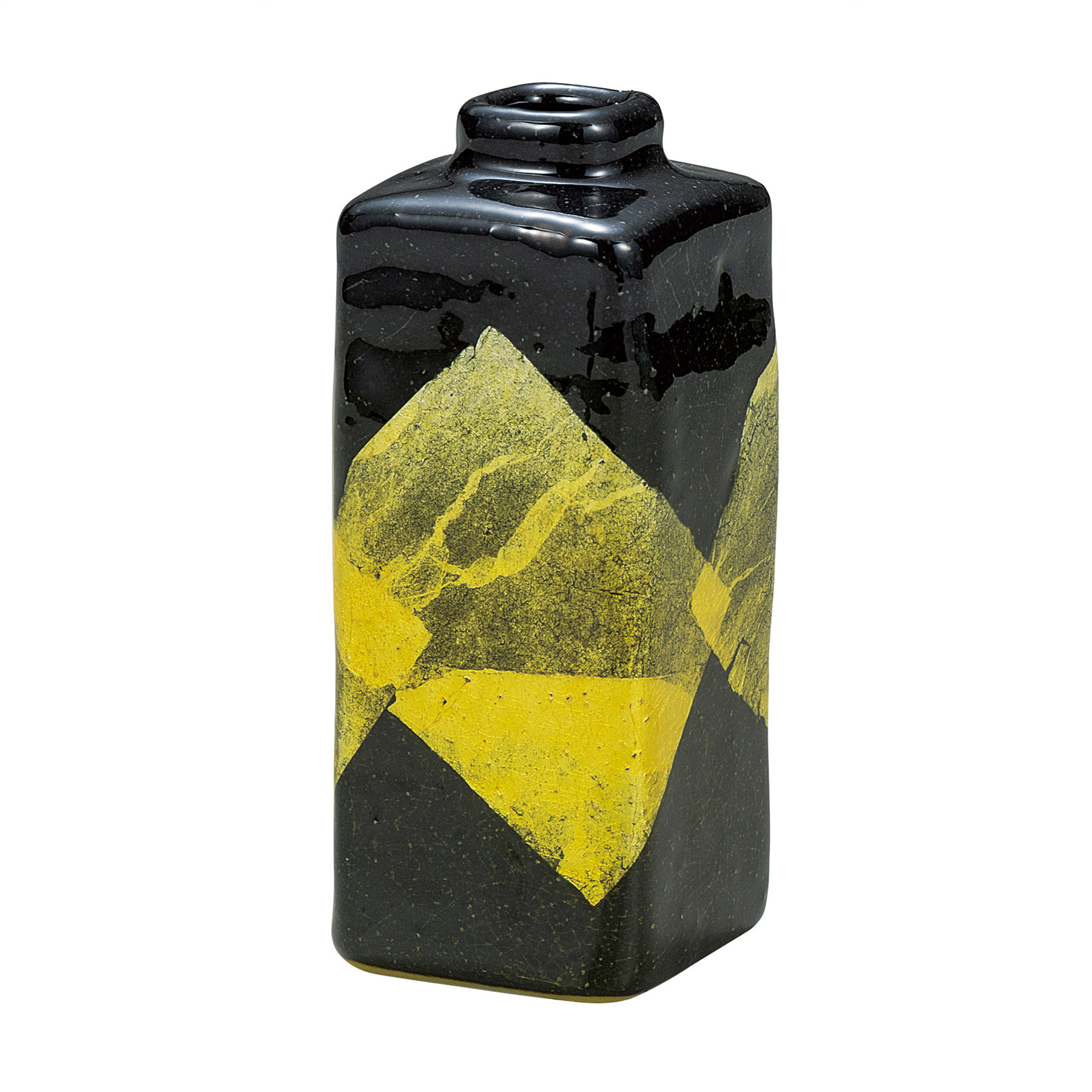 3.5号一輪生・銀彩　黄色