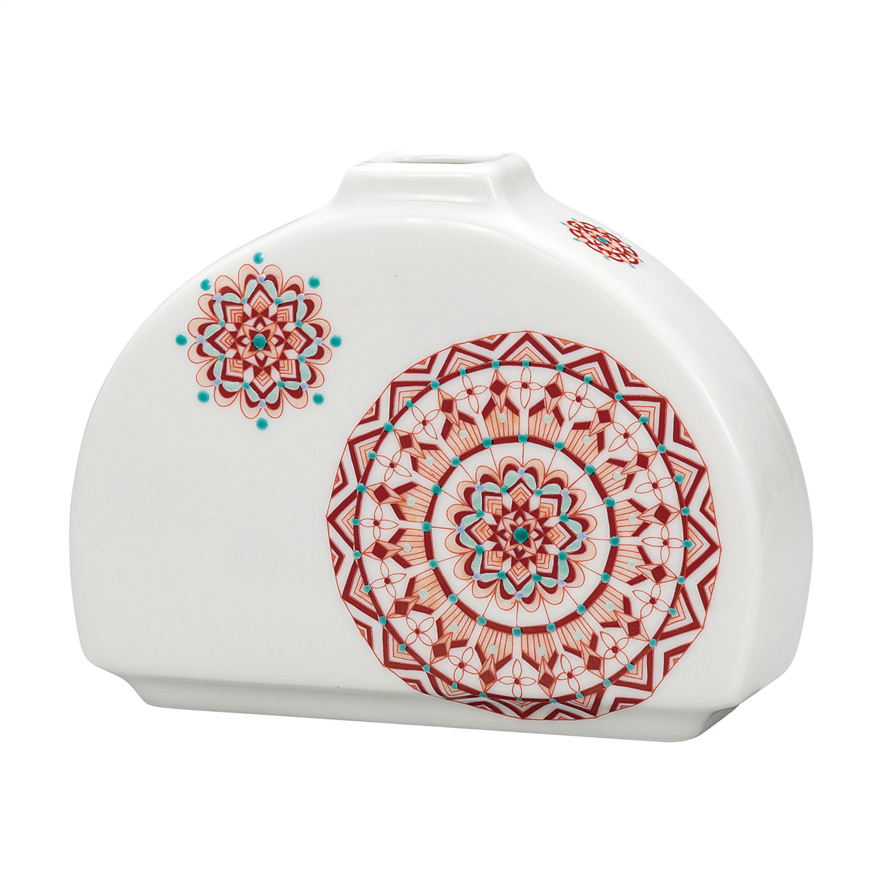 5号一輪生・赤絵丸紋