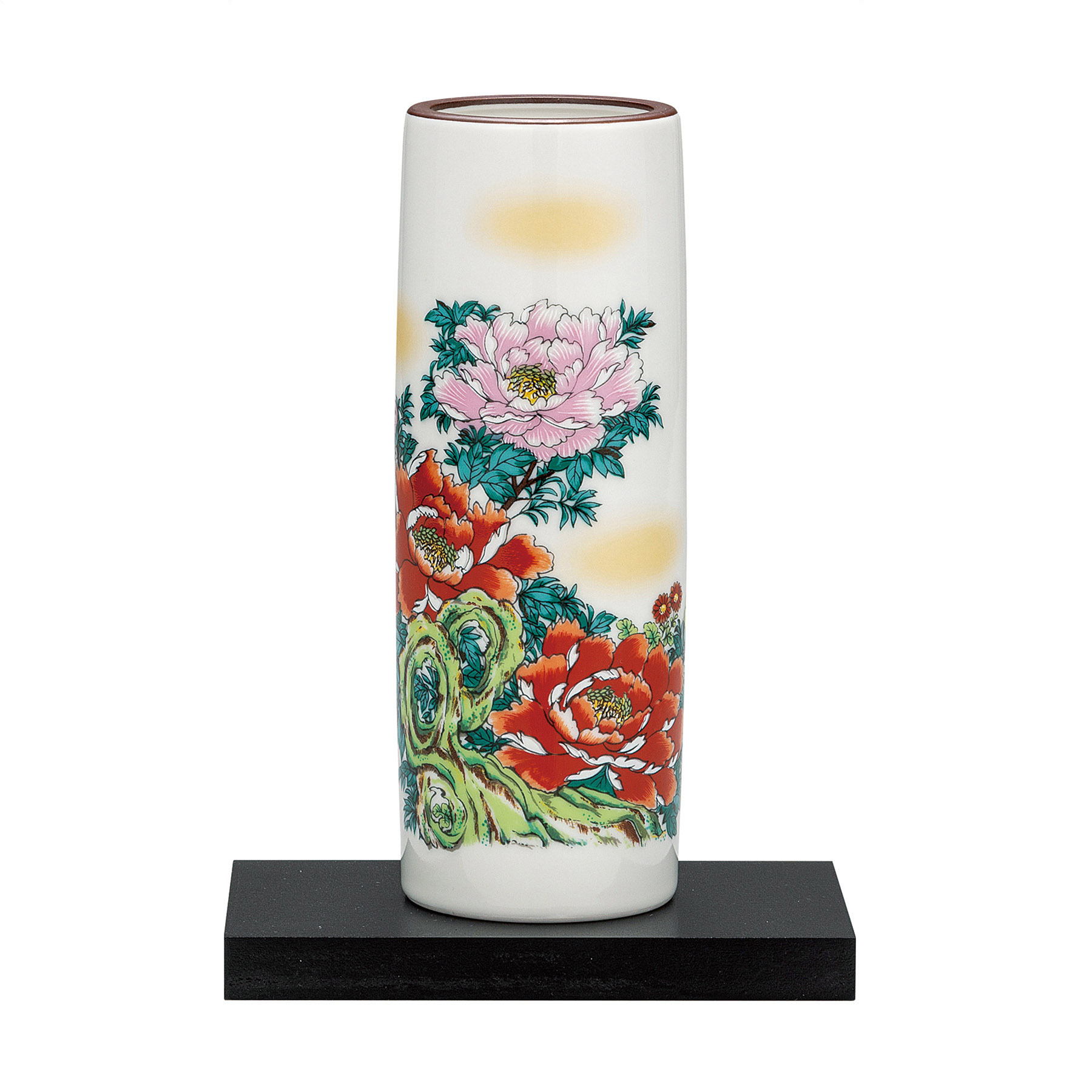 6号花瓶・牡丹（台付）
