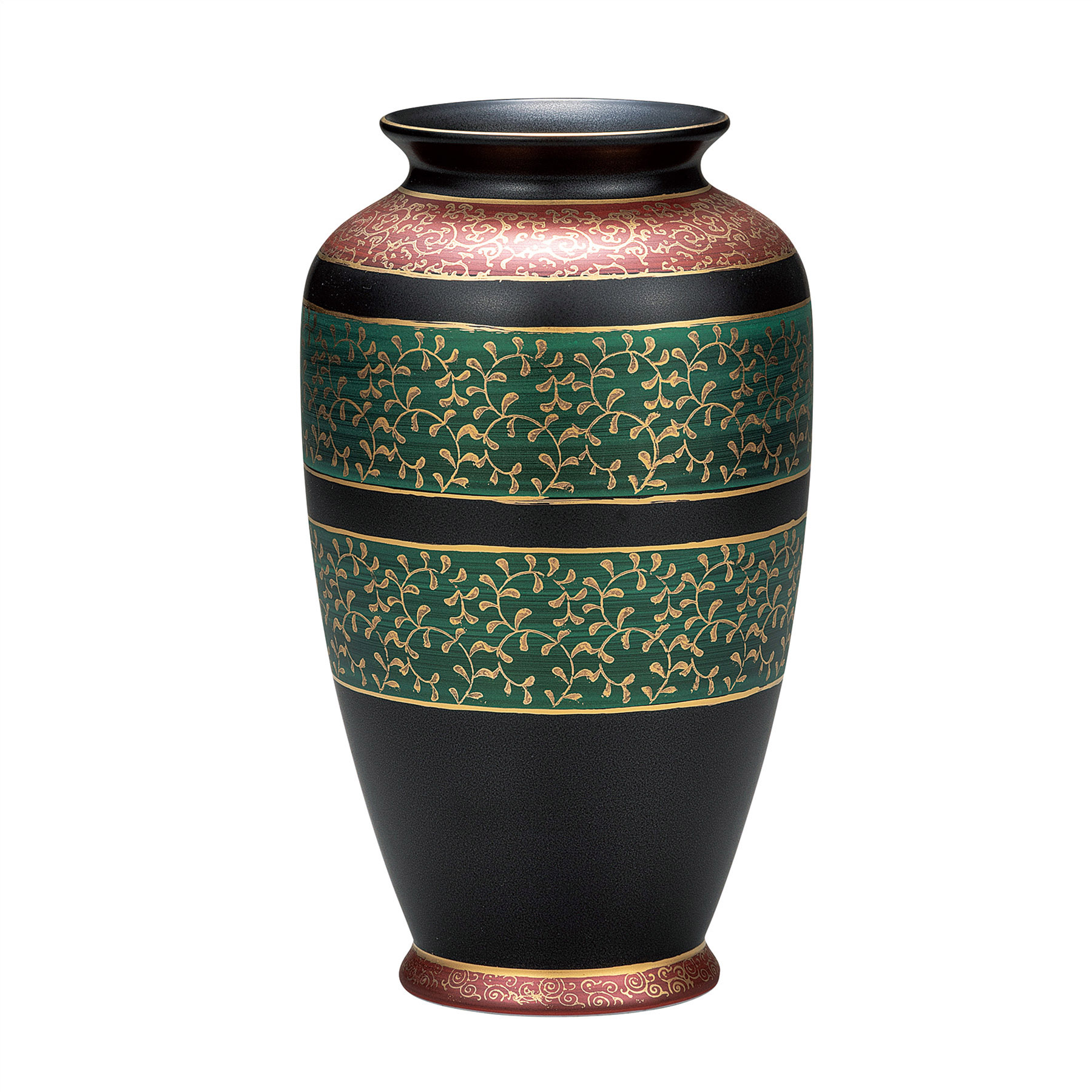 8号花瓶・金唐草