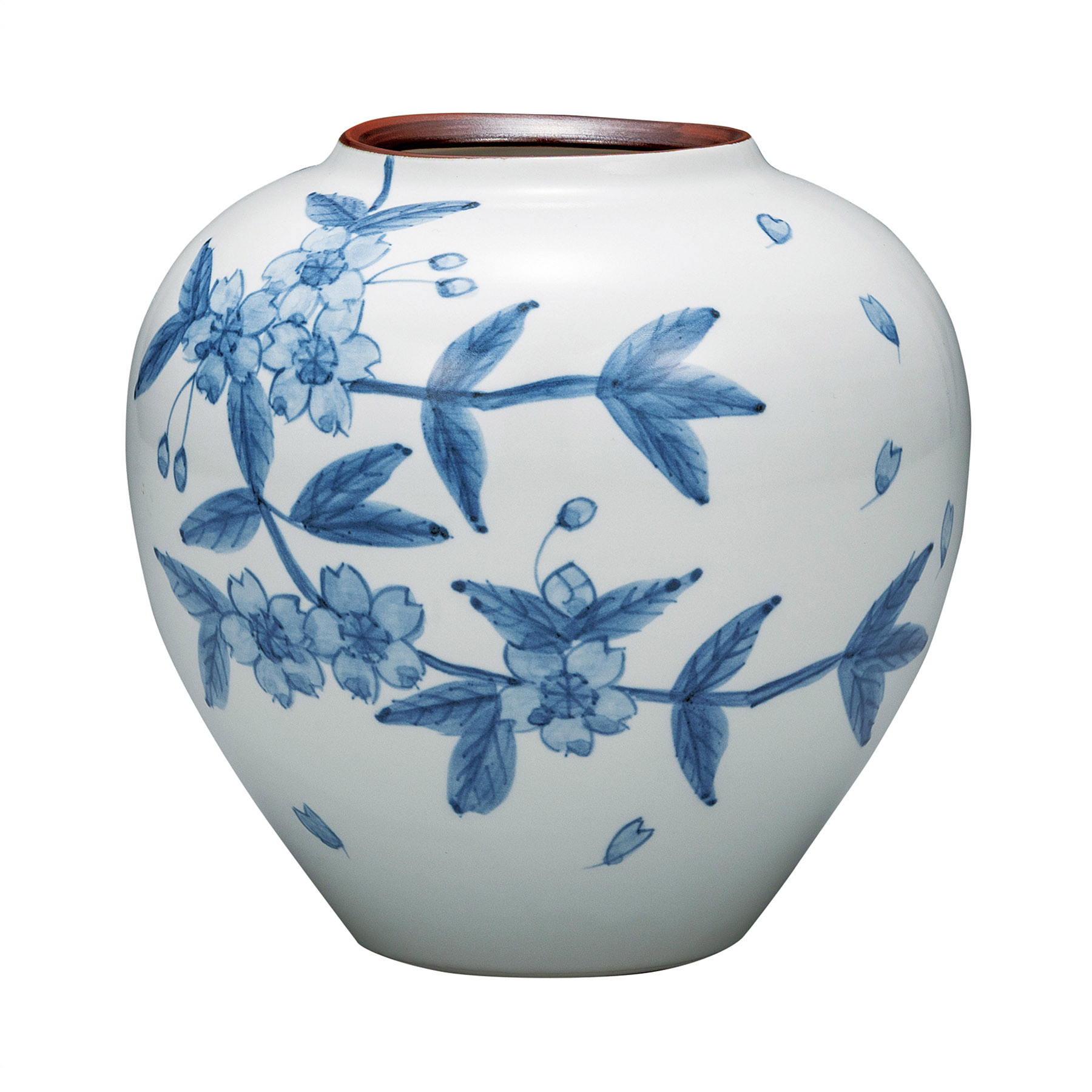 6号花瓶・桜ちらし