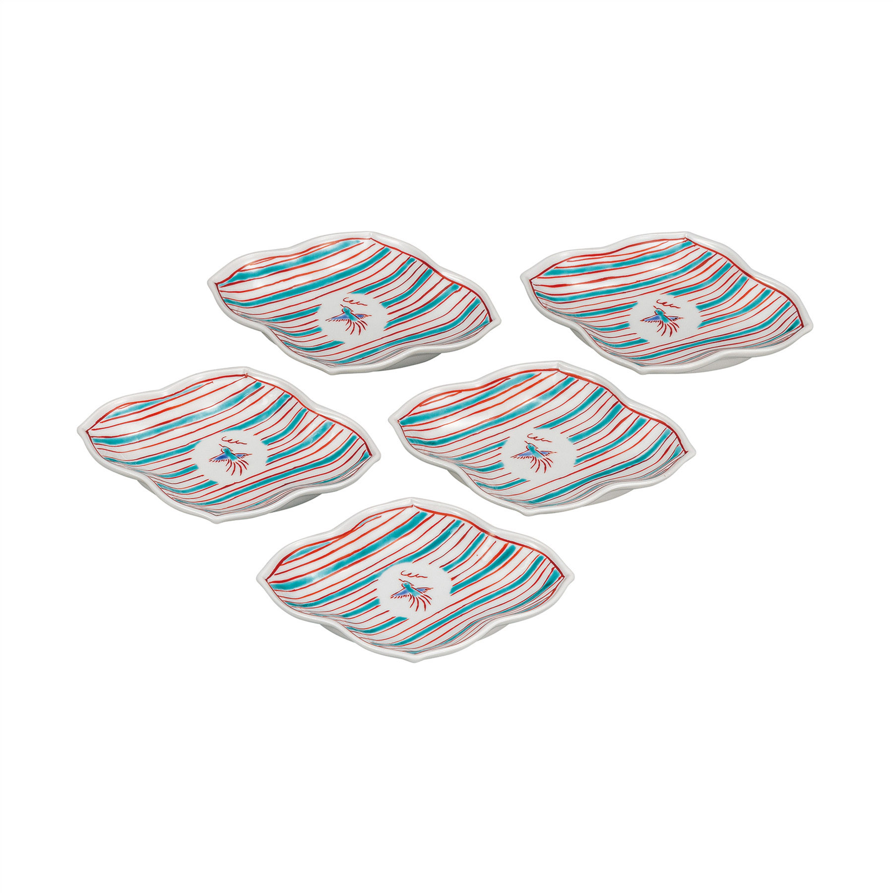 5.2号皿揃・小鳥