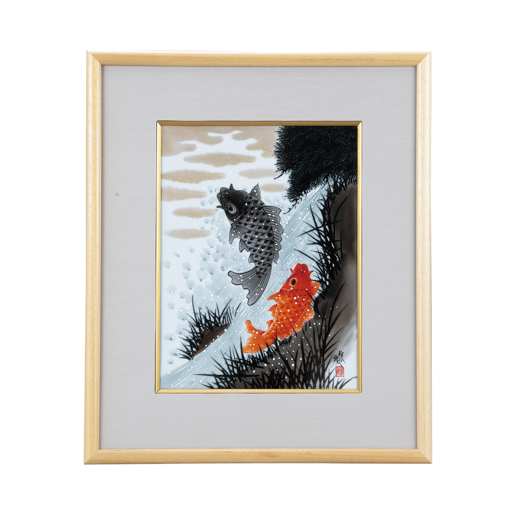 陶額・鯉の滝登り