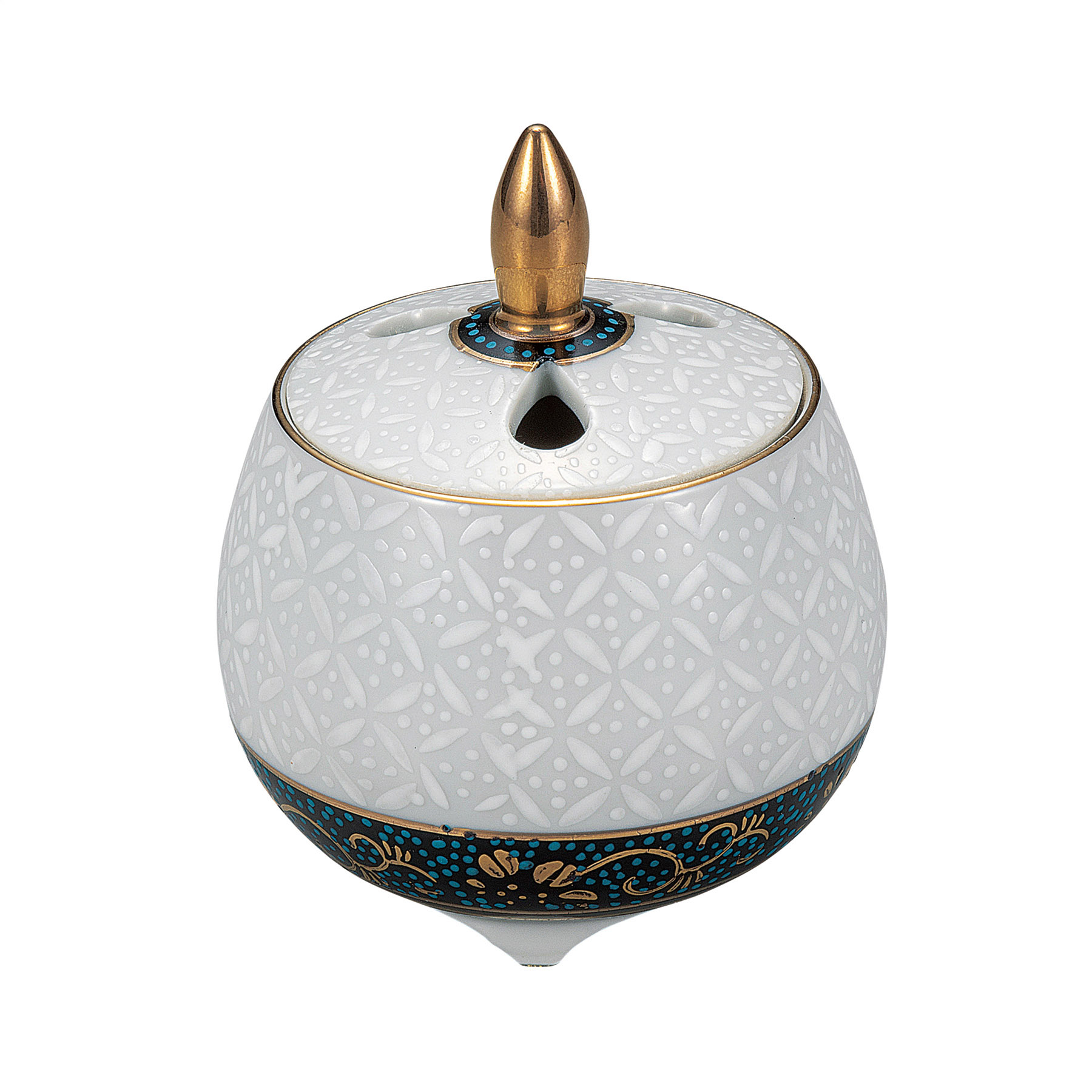 2.8号豆香炉・白七宝